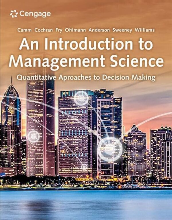 Introduction to Management Science at 830/- INR